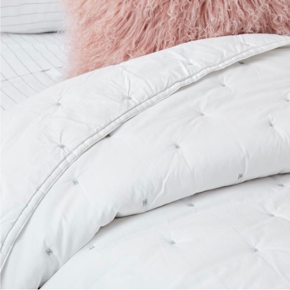 WEST ELM | Organic Cotton Crib Quilt